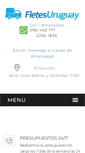 Mobile Screenshot of fletesuruguay.com